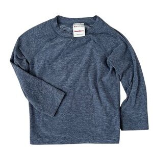 Hanna Andersson Blue Long-Sleeve T-Shirt